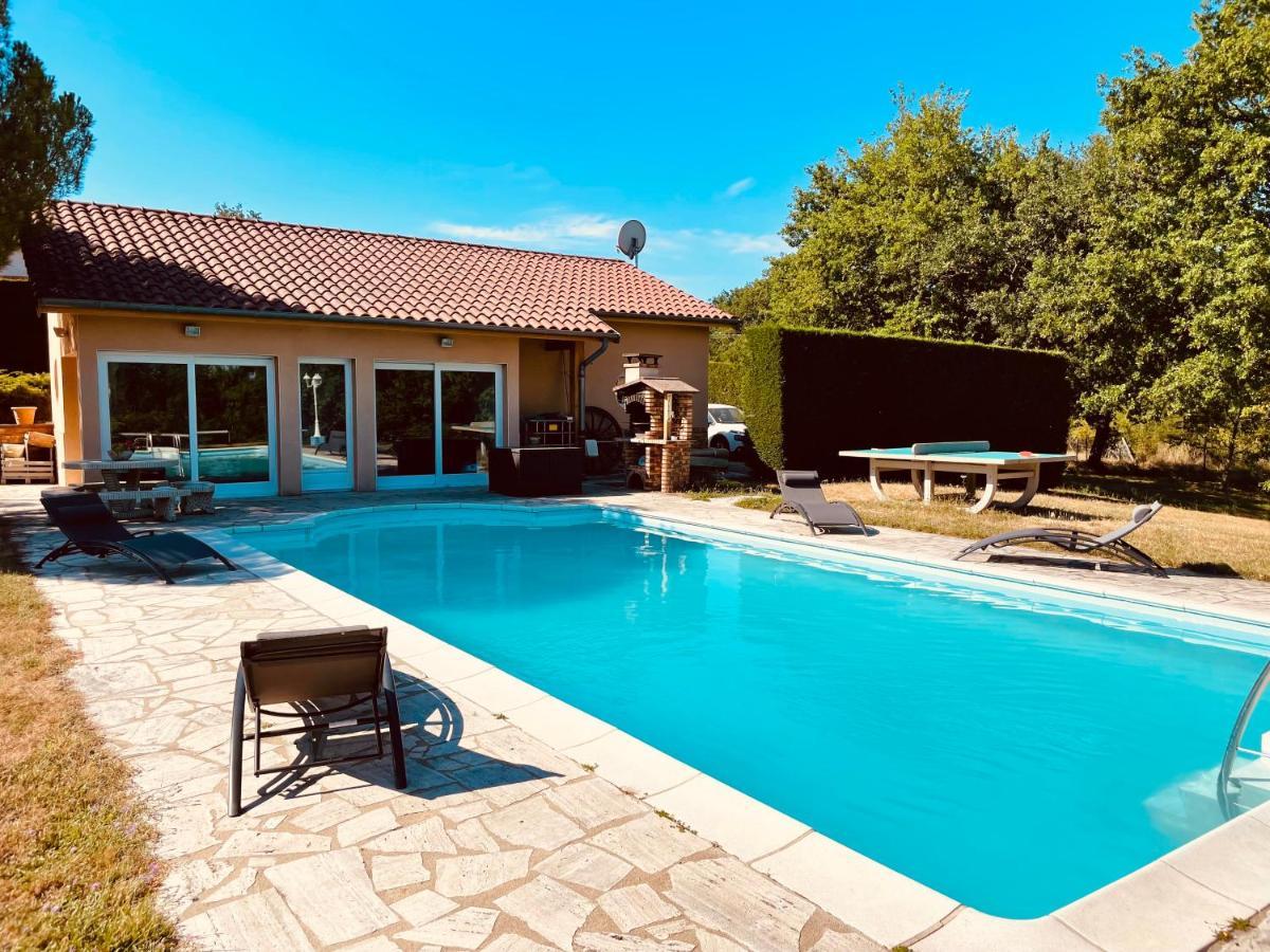 La Villa Perroquet Poncins Esterno foto