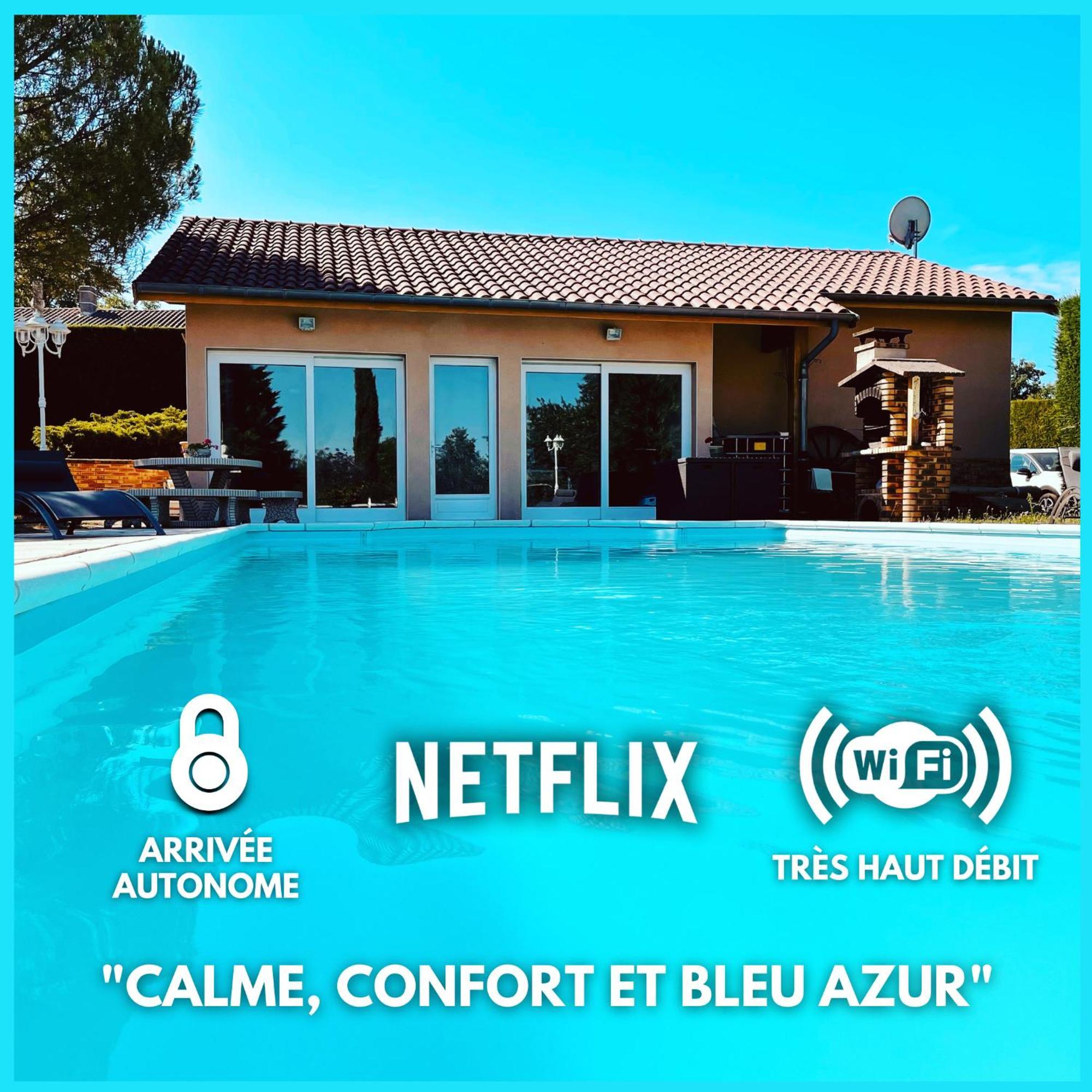 La Villa Perroquet Poncins Esterno foto